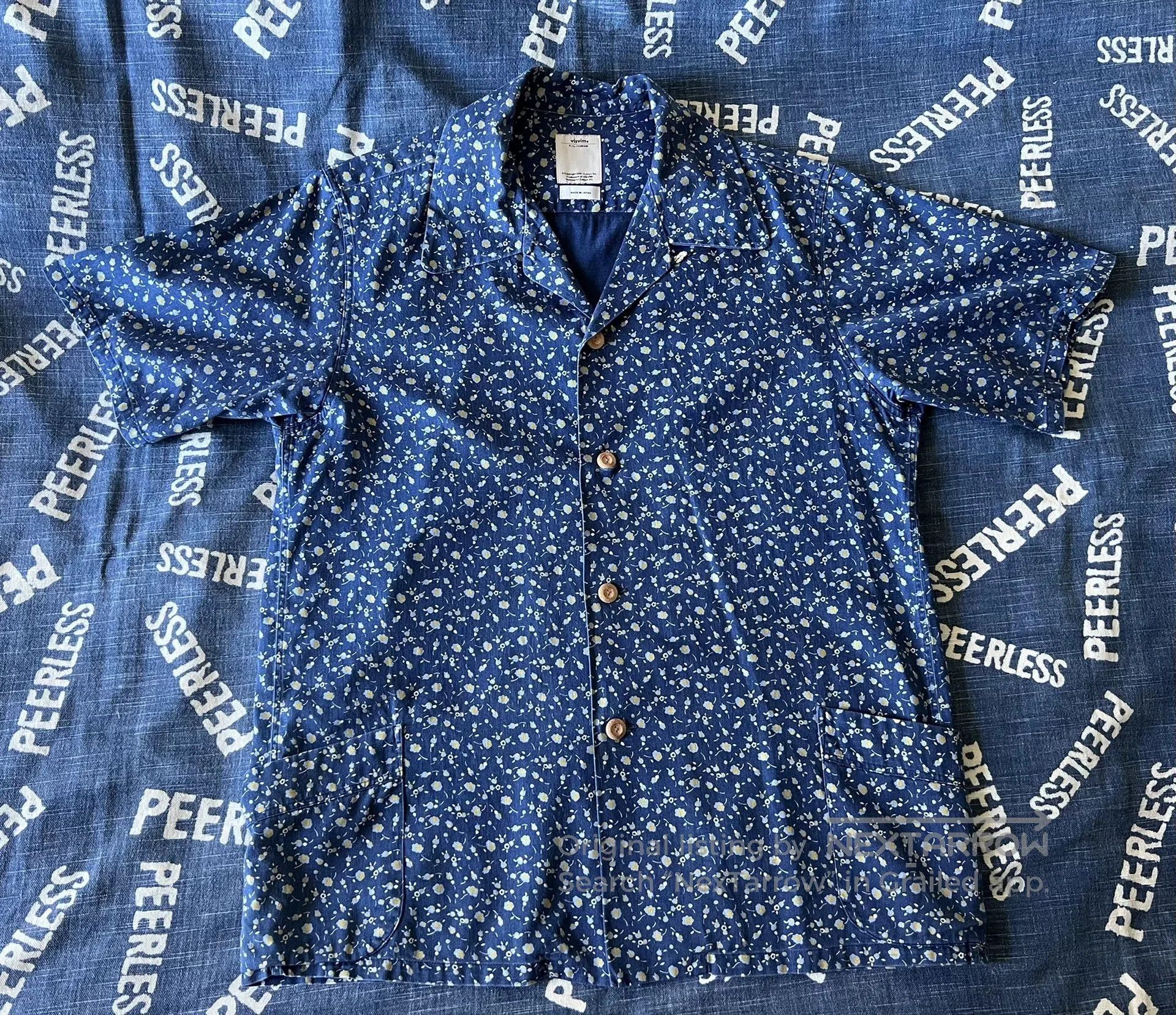 Visvim VISVIM 16SS KAHUNA S/S Petals Shirt. Size US M / EU 48-50 / 2 - 2 Thumbnail
