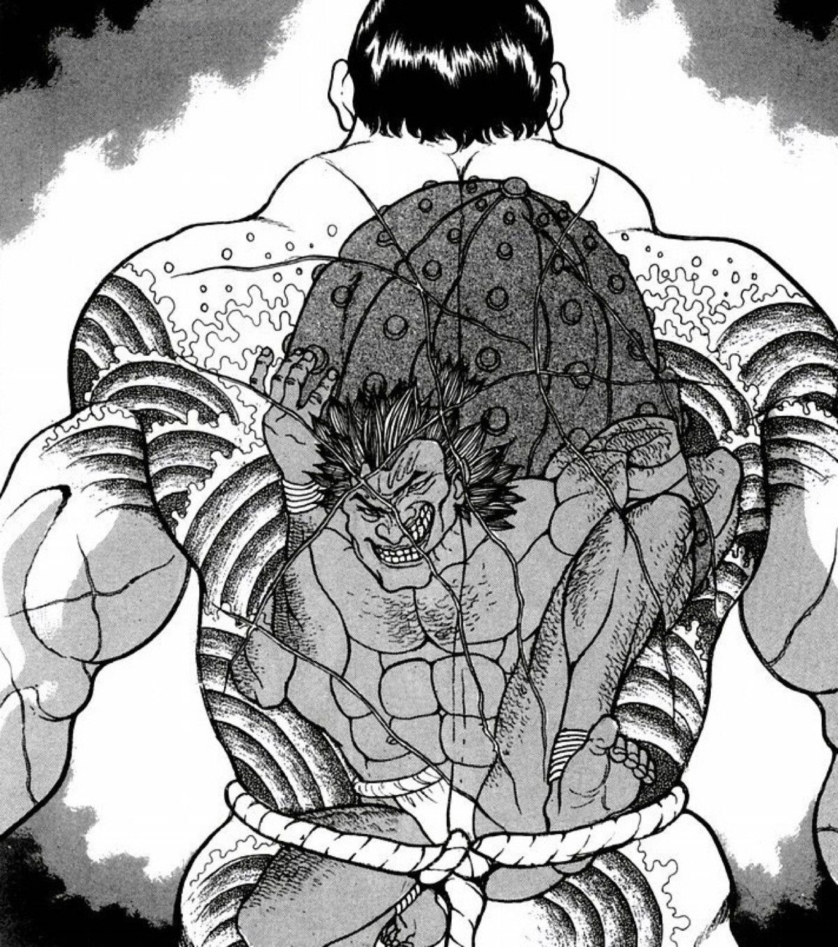 Anime BAKI The Grappler "Hanayama Kaoru" Tee Size US S / EU 44-46 / 1 - 8 Thumbnail