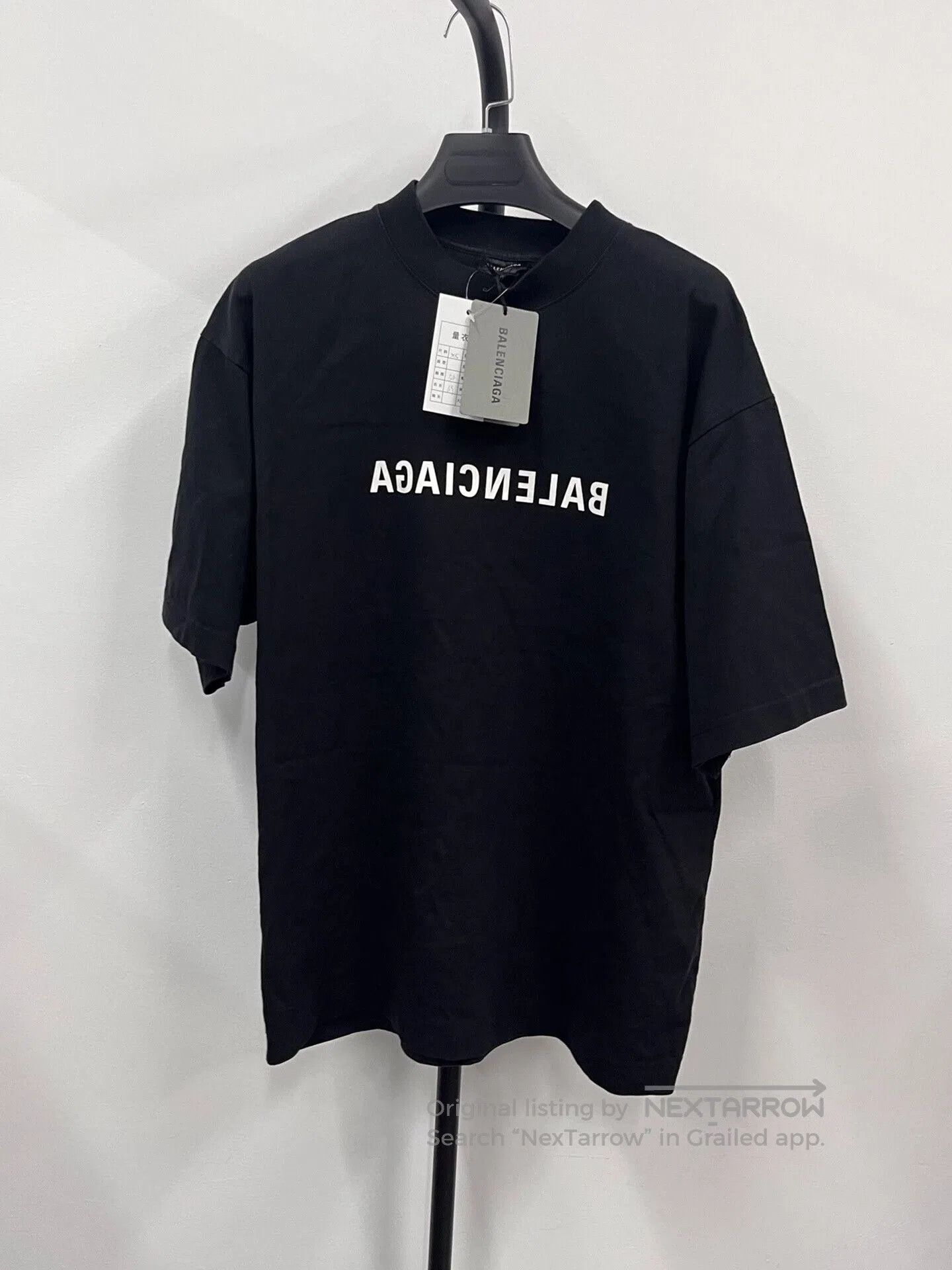 Balenciaga Balenciaga SS22 Logo Print Short Sleeve T-Shirt. Size US XS / EU 42 / 0 - 1 Thumbnail