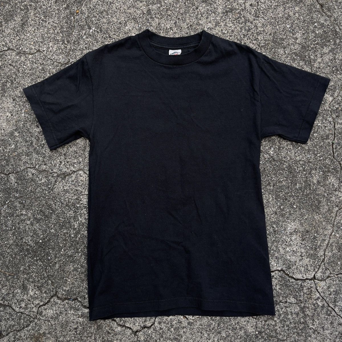 Alstyle × Vintage Vintage ALStyle BLACK Blank Shirt Size US S / EU 44-46 / 1 - 1 Thumbnail