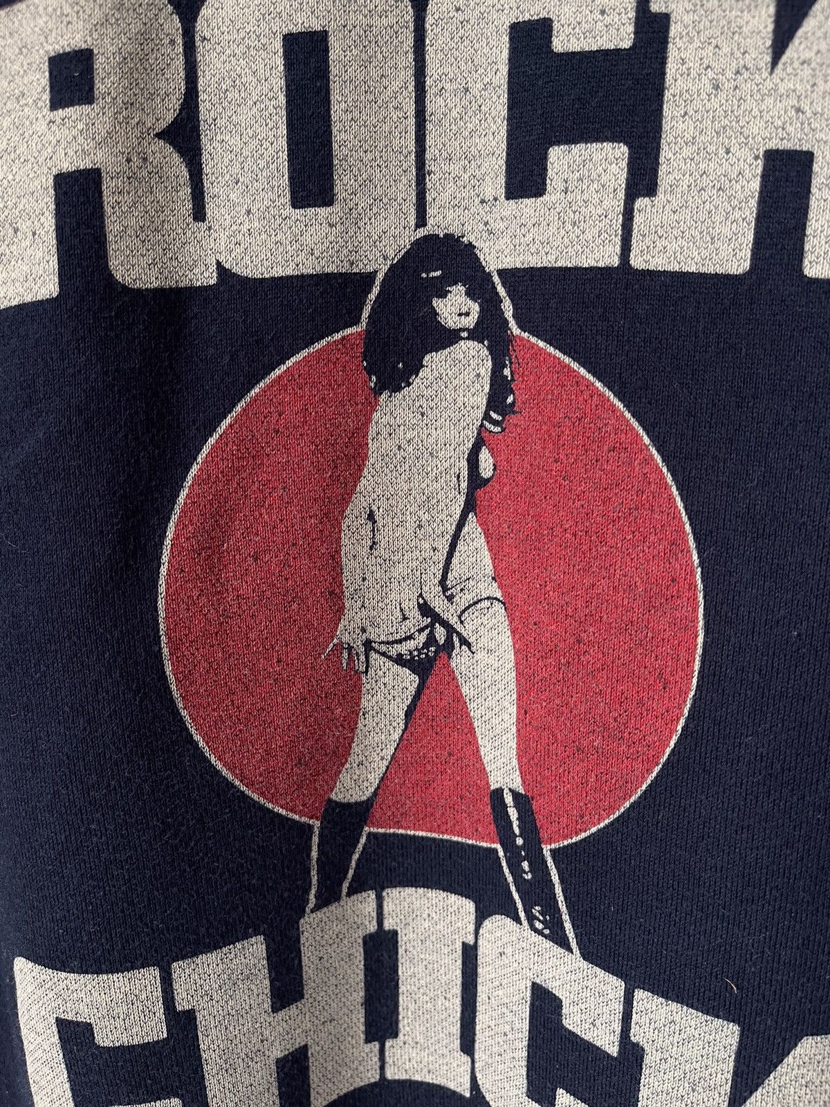 Hysteric Glamour 90s Hysteric Glamour Rock Chick Hoodie Size US M / EU 48-50 / 2 - 2 Thumbnail