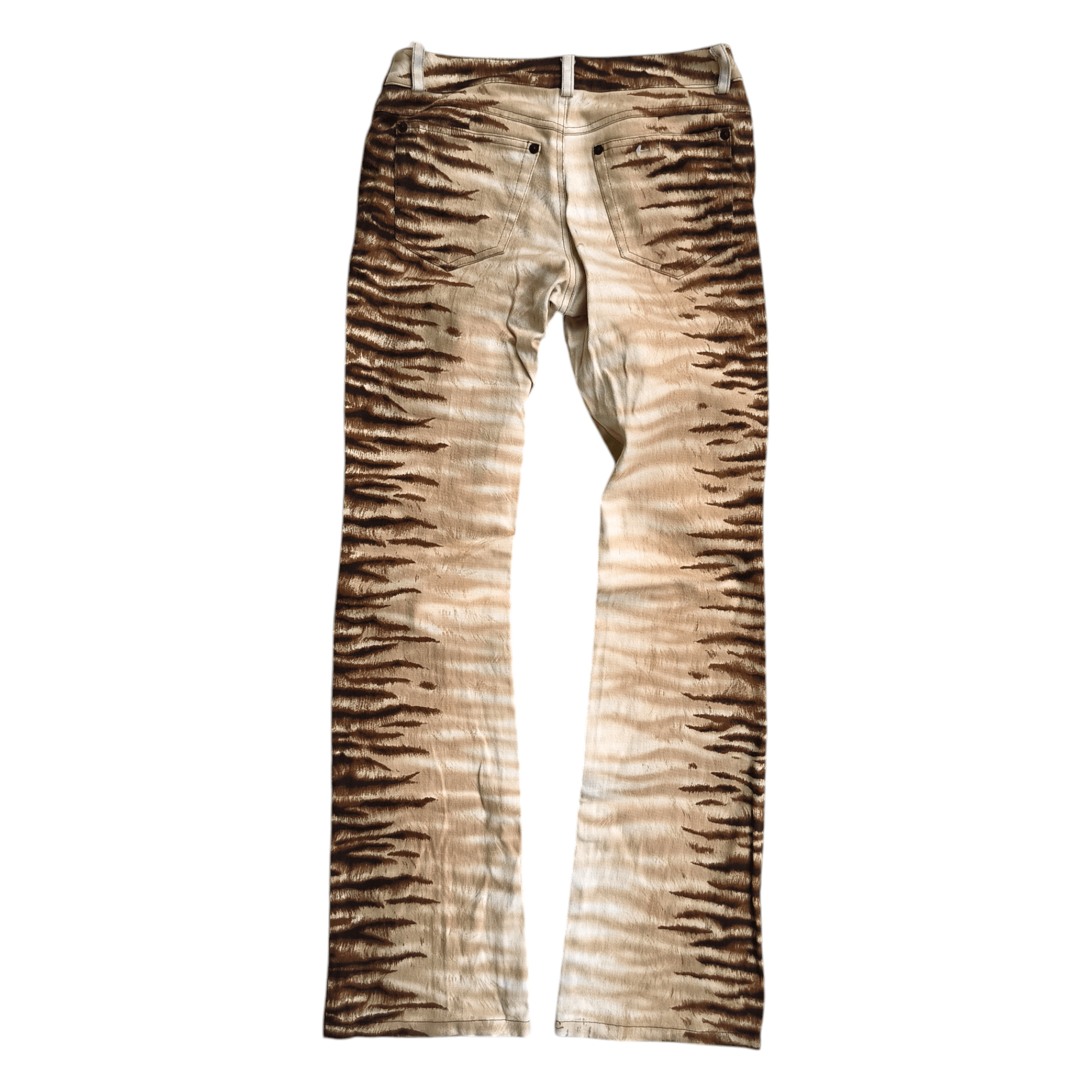 Japanese Brand × Vintage Vintage 2000s Cecil McBEE Tiger Pattern Size 30" / US 8 / IT 44 - 5 Thumbnail