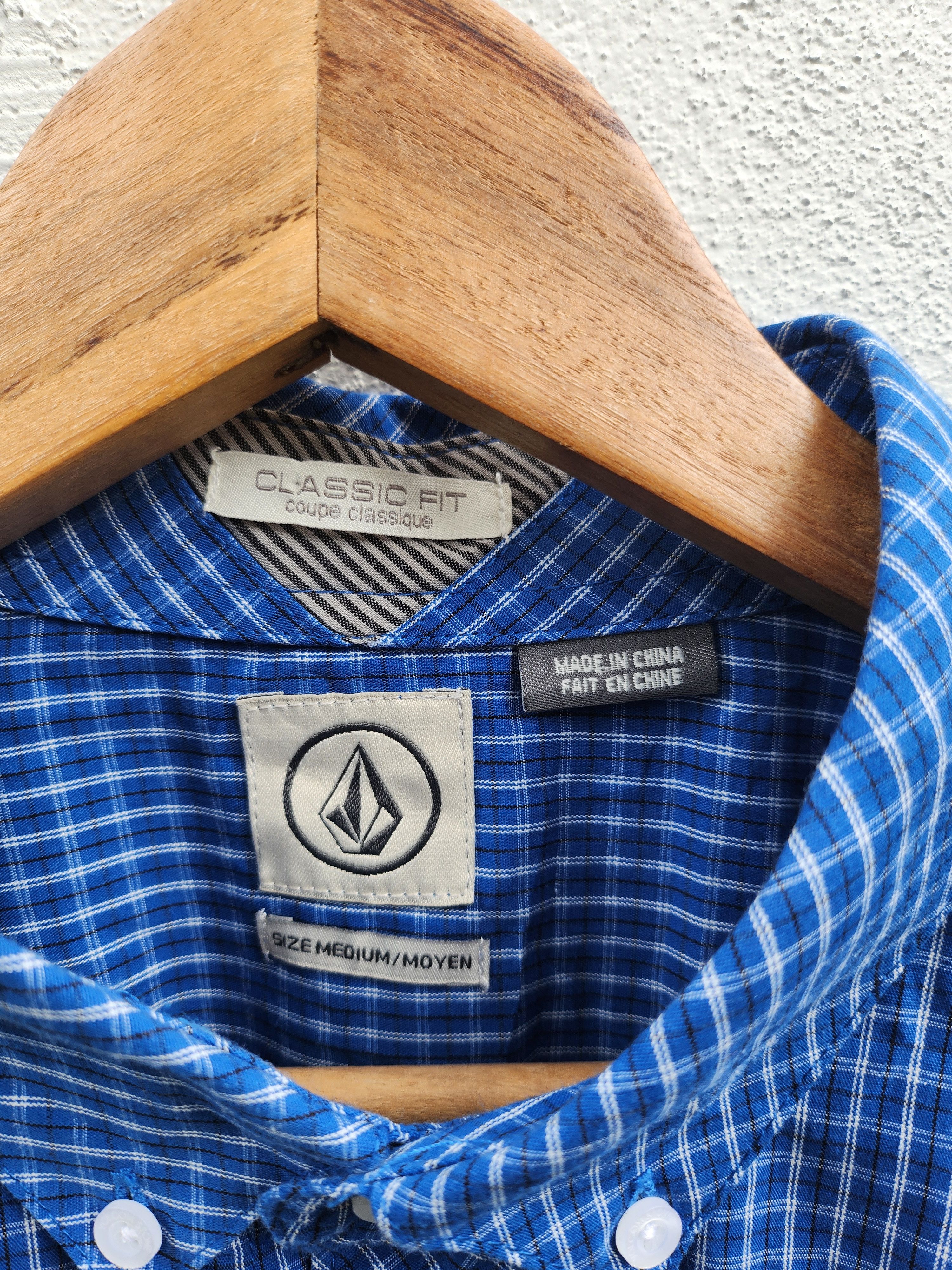 Japanese Brand × Volcom 💥Volcom Classic Fit Long Sleeve Oxford Shirt Size US M / EU 48-50 / 2 - 5 Thumbnail