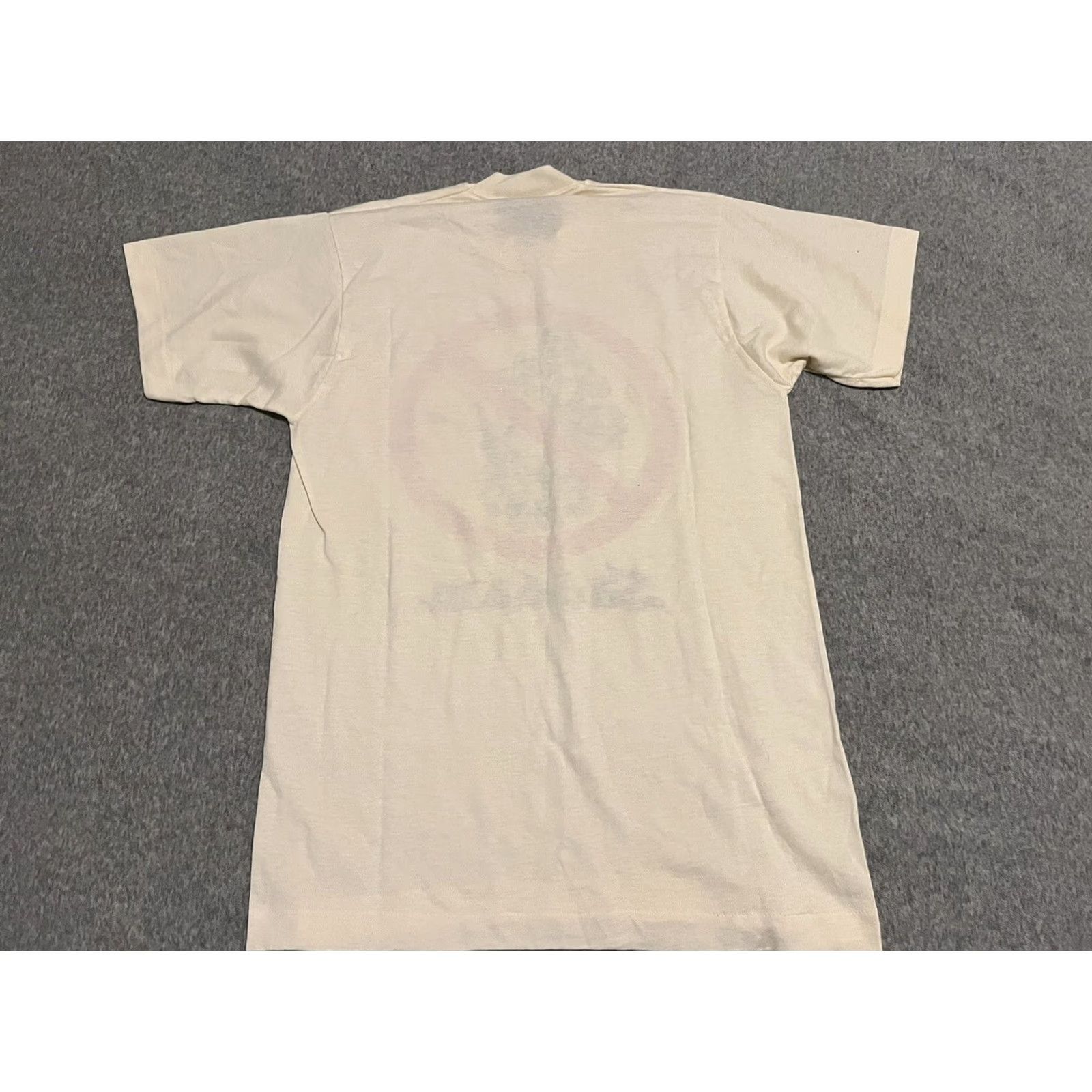 Vintage VINTAGE Saddam Hussein Shirt Screen Stars Best Medium Single Stitch Made in USA Shirt Mens M Beige Army Graphic Print Crew Neck Short Sleeve Size US M / EU 48-50 / 2 - 5 Thumbnail