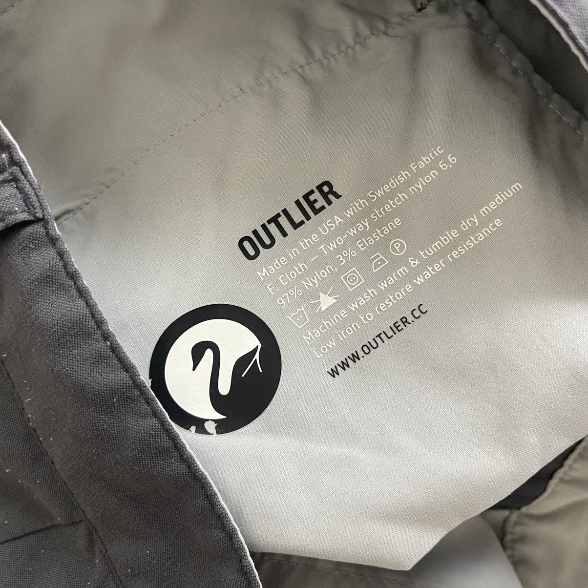 Outlier OUTLIER Two Way Stretch Nylon Straight Fit Pants Size US 36 / EU 52 - 3 Thumbnail