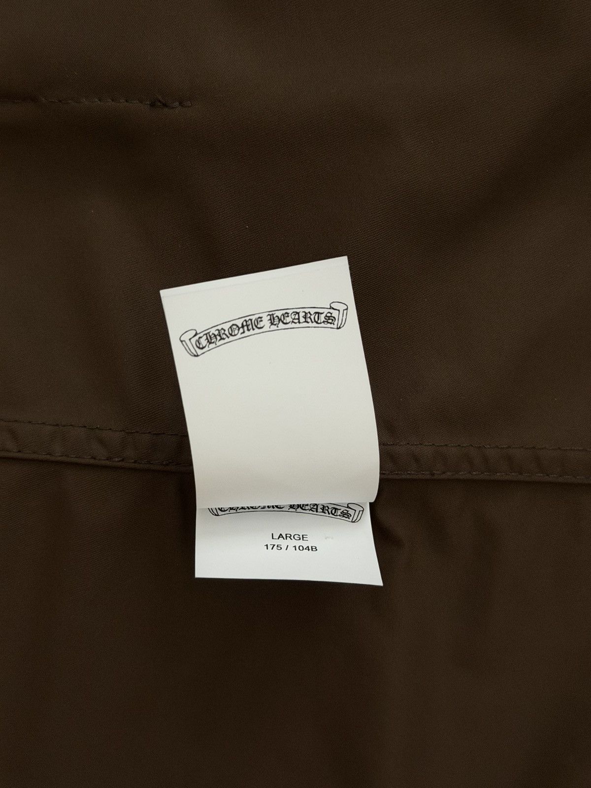 Chrome Hearts Chrome Hearts Carpenter Leather Nylon Patch Zip Up Shirt Size US L / EU 52-54 / 3 - 8 Thumbnail
