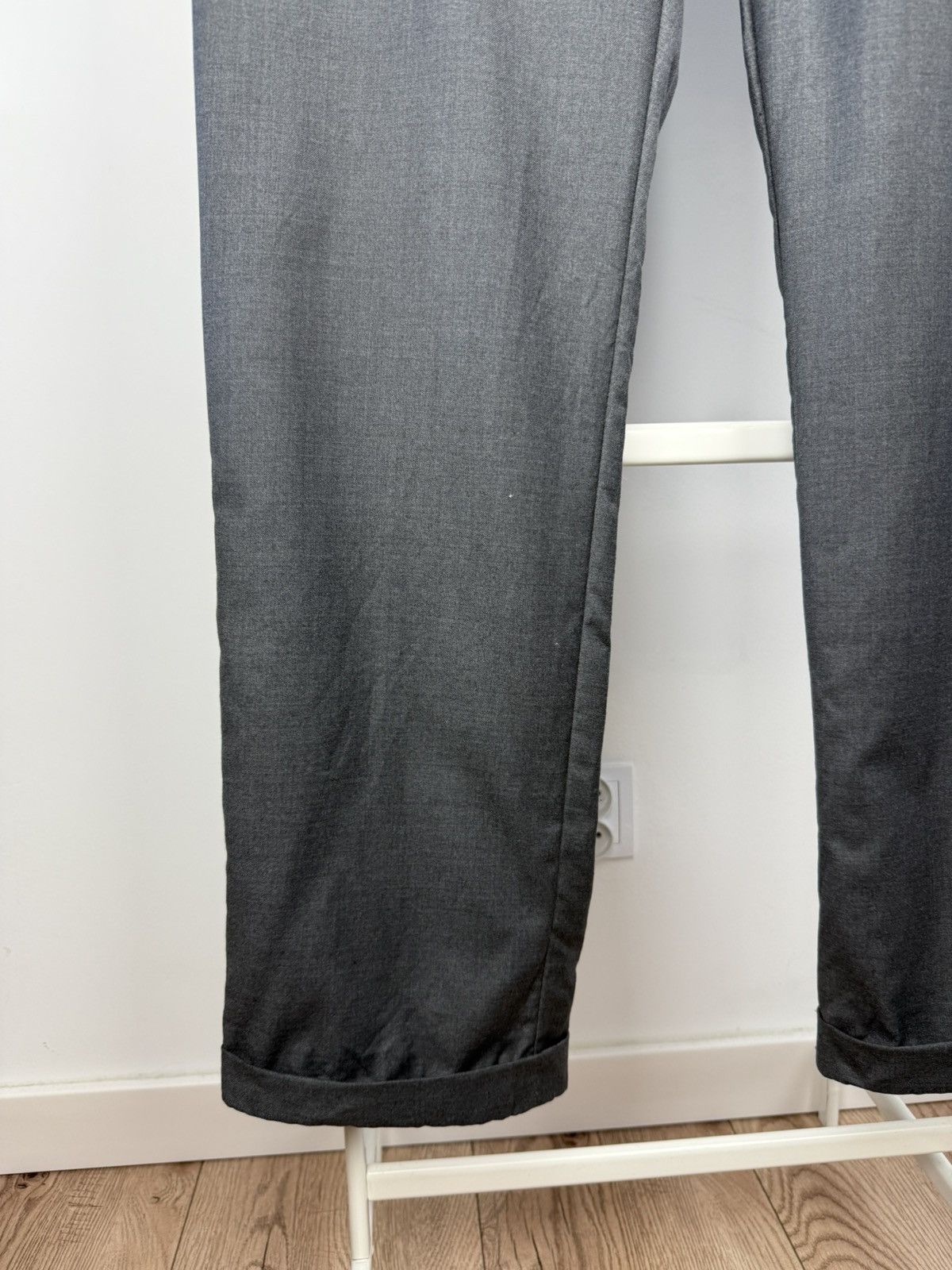 Ermenegildo Zegna Ermenegildo Zegna Pants Wool S Gray Size US 36 / EU 52 - 5 Thumbnail