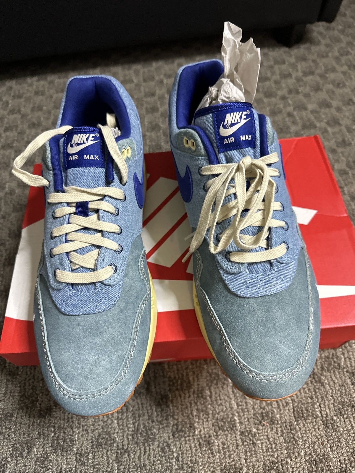 Nike Nike Air Max 1 PRM Size US 12 / EU 45 - 3 Thumbnail