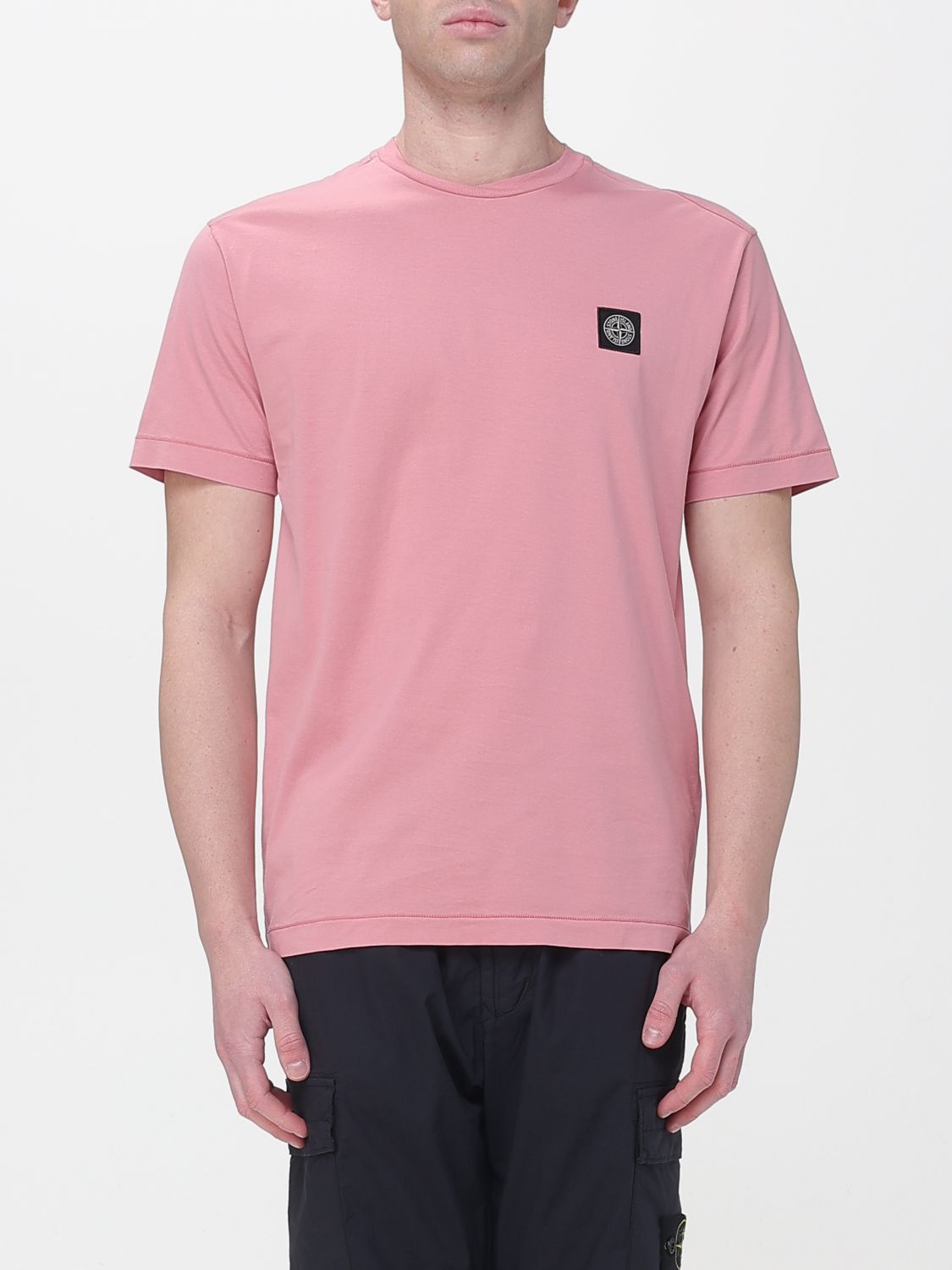 Stone Island Stone Island T-Shirt Men Pink Size US XS / EU 42 / 0 - 1 Thumbnail