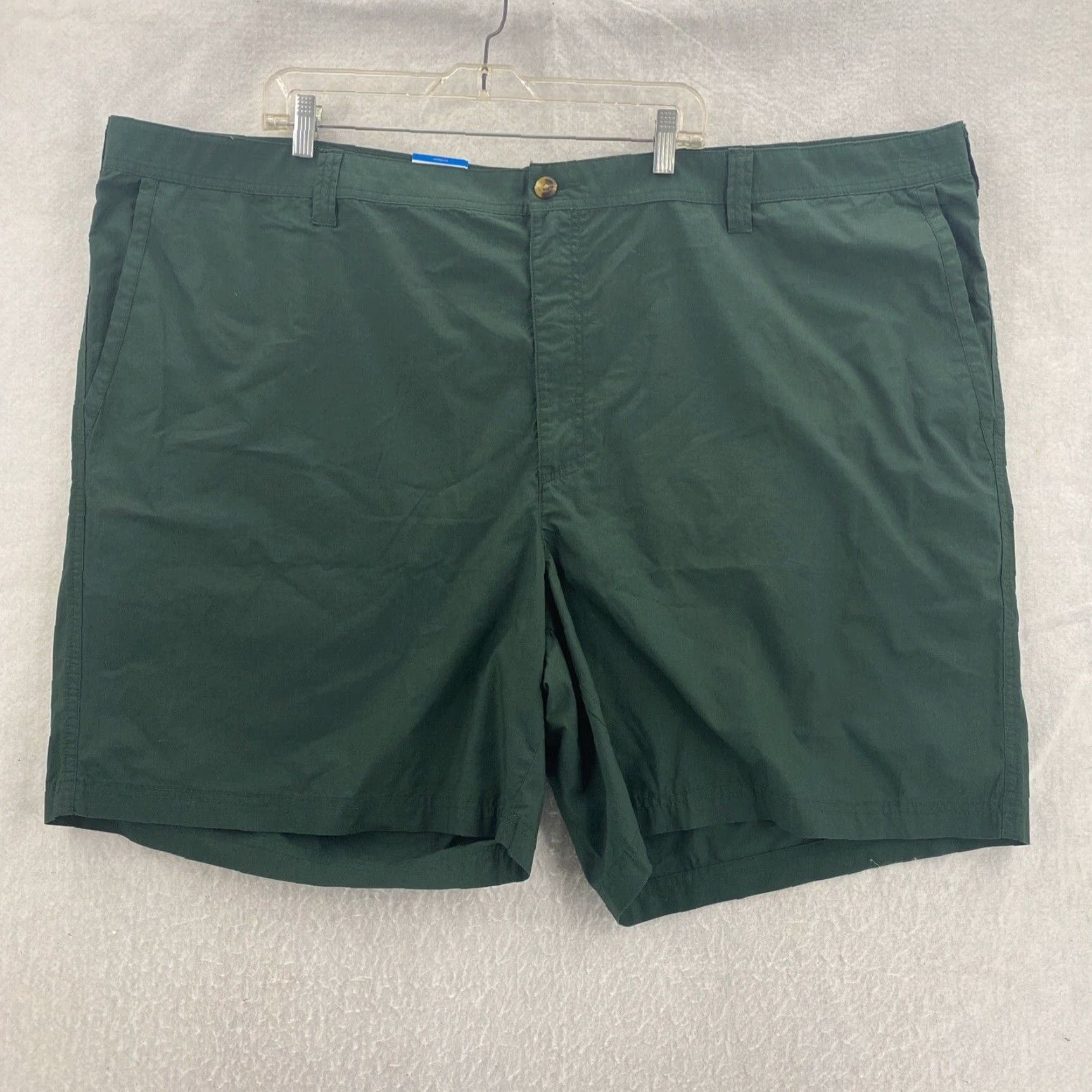Vintage Columbia Mens Shorts 54 Green Flat Front Fishing Outdoor NWT Size US 38 / EU 54 - 2 Thumbnail