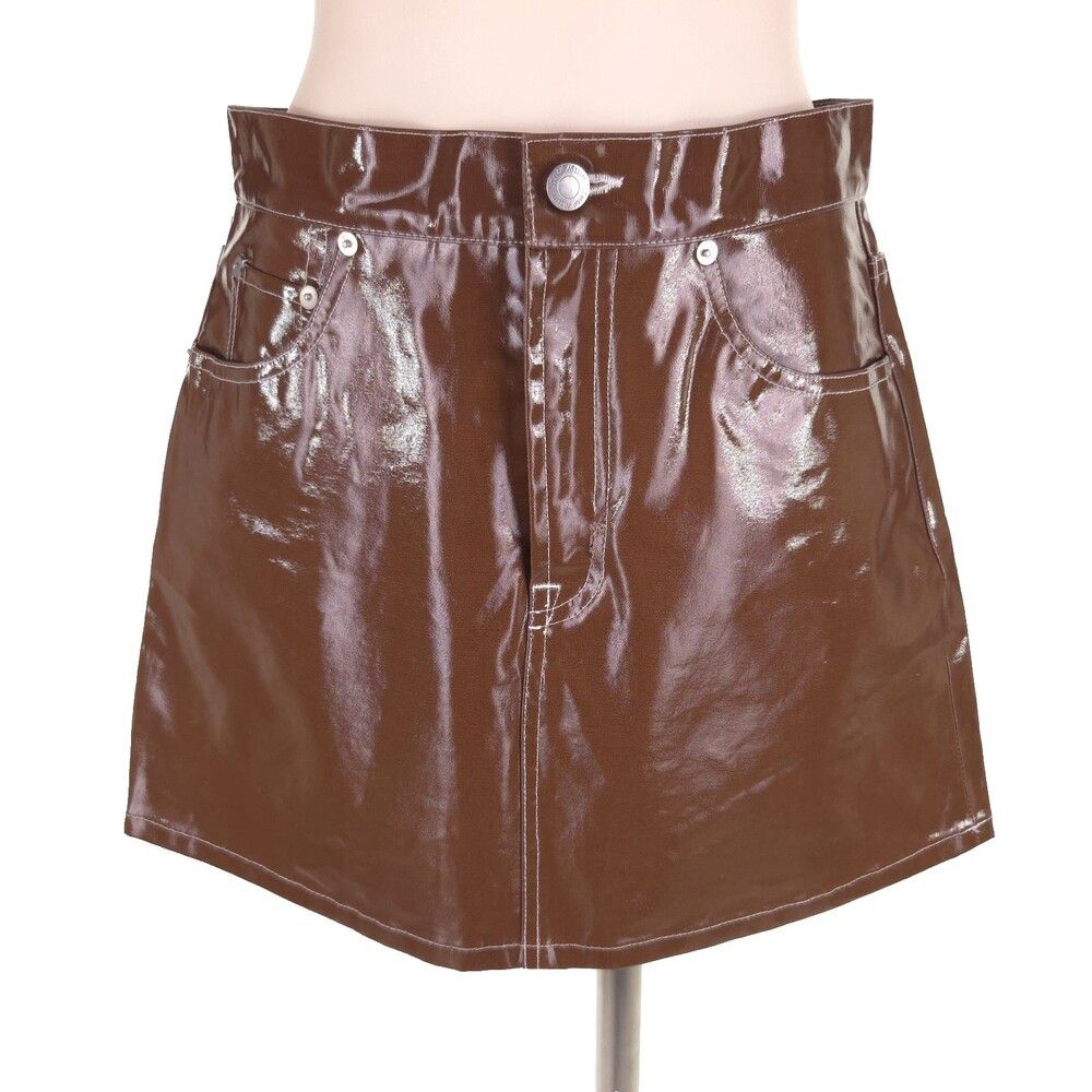 Simon Miller Simon Miller Minami Miniskirt Size 25 XS Brown Skirt $220 Size 26" / US 2 / IT 38 - 2 Thumbnail