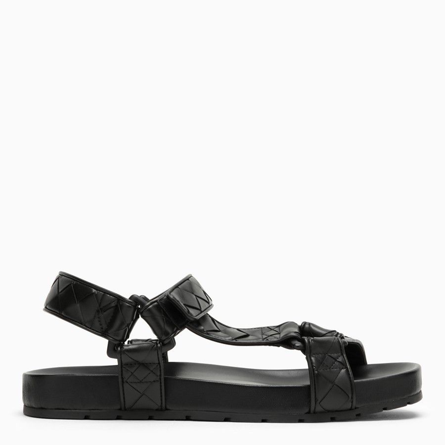 image of Bottega Veneta O1D2Blof0324 Sandals In Black, Men's (Size 11)
