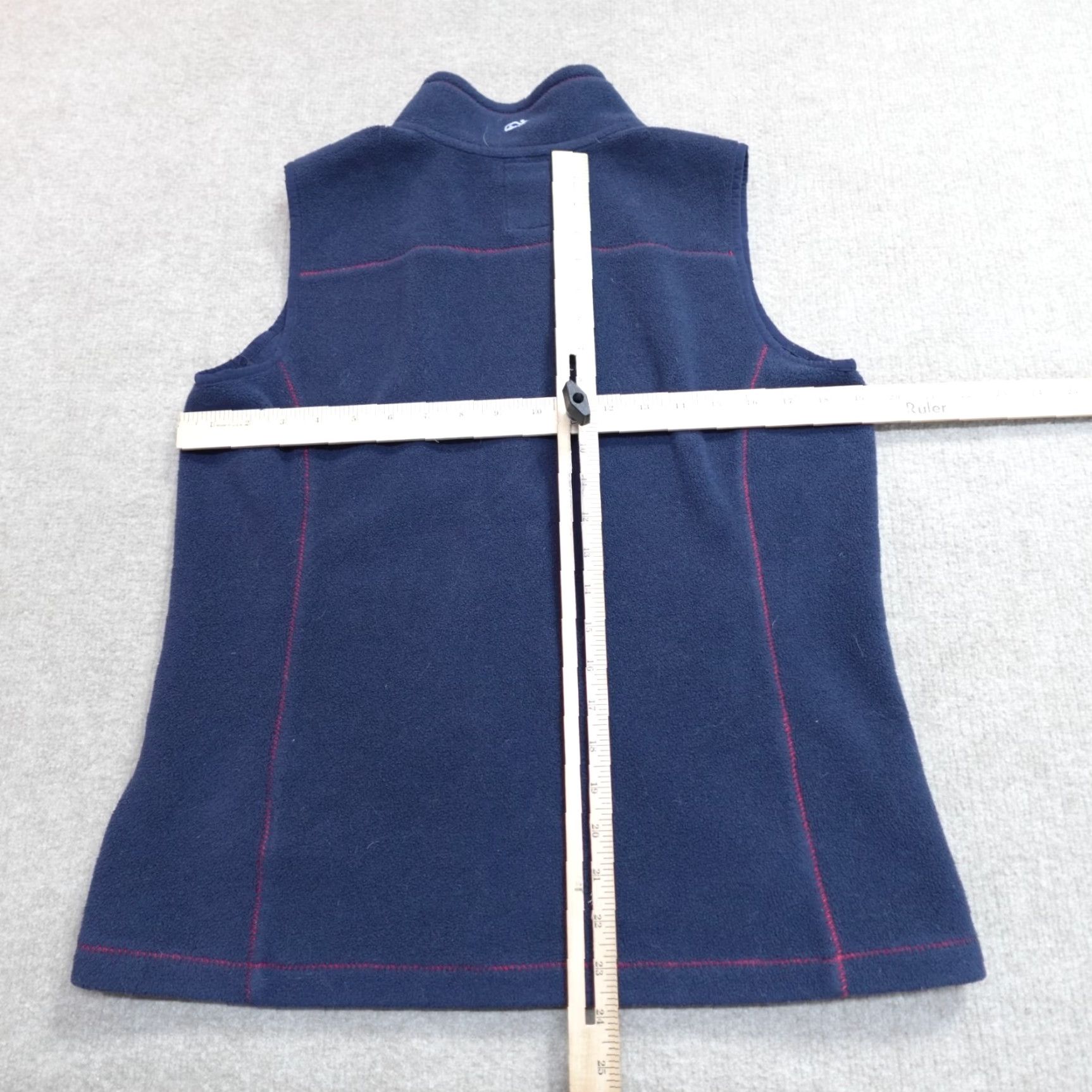 Vineyard Vines Vineyard Vines America’s Cup Bermuda Womens Vest Medium Blue Full Zip Embroidered Official Vest Women M Blue Front Zip Size M / US 6-8 / IT 42-44 - 5 Thumbnail