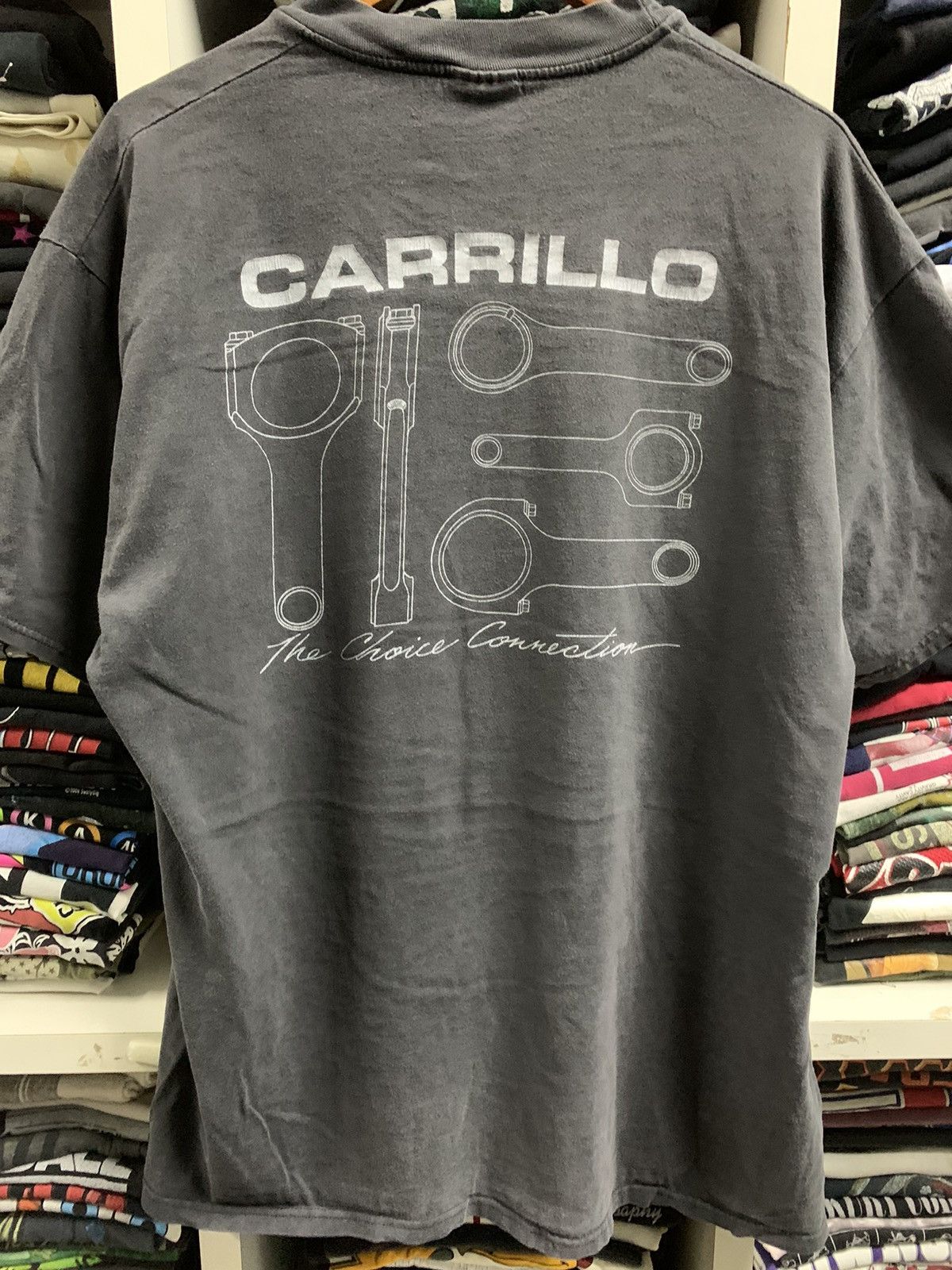 Hanes × Vintage Vintage Carillo t-shirt Size US XL / EU 56 / 4 - 9 Thumbnail
