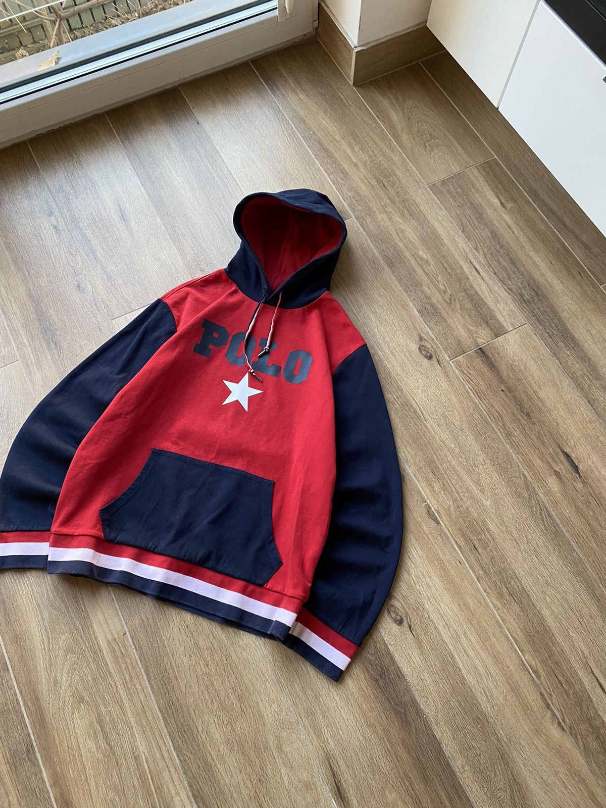 Polo Ralph Lauren Vintage Polo Ralph Lauren Hoodie Star Japanese Avant Gard Size US M / EU 48-50 / 2 - 2 Thumbnail