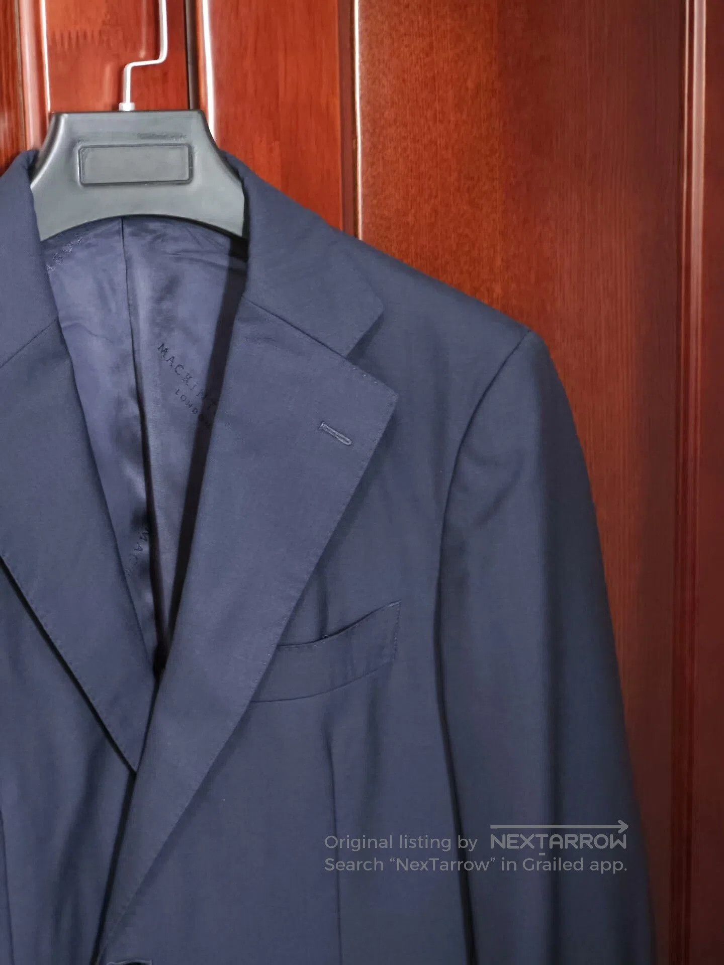 Mackintosh Mackintosh Blue Wool Suit Jacket. Size US M / EU 48-50 / 2 - 2 Thumbnail