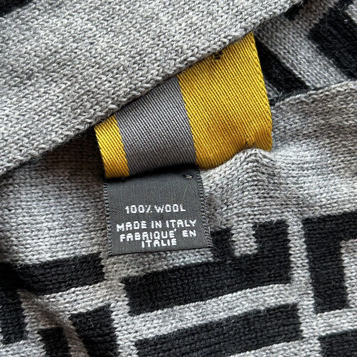 Fendi Fendi FF Logo Scarf Wool Size ONE SIZE - 7 Thumbnail
