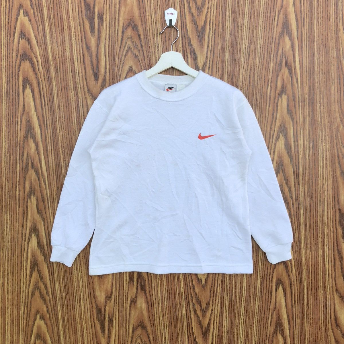 Nike Vintage Nike just Do it Big Swoosh Sweatshirt Size US S / EU 44-46 / 1 - 3 Thumbnail