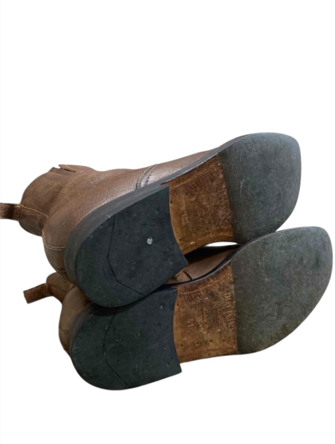 Buttero Buttero Men’s Quality Side Zip Leather Boots - Brown Size US 9 / EU 42 - 5 Thumbnail