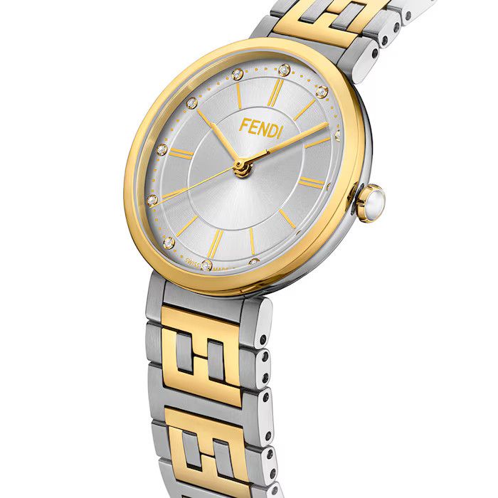 Fendi o1s1wg110226 Size : OS / Forever Watch in Gold/Gray Size ONE SIZE - 2 Thumbnail