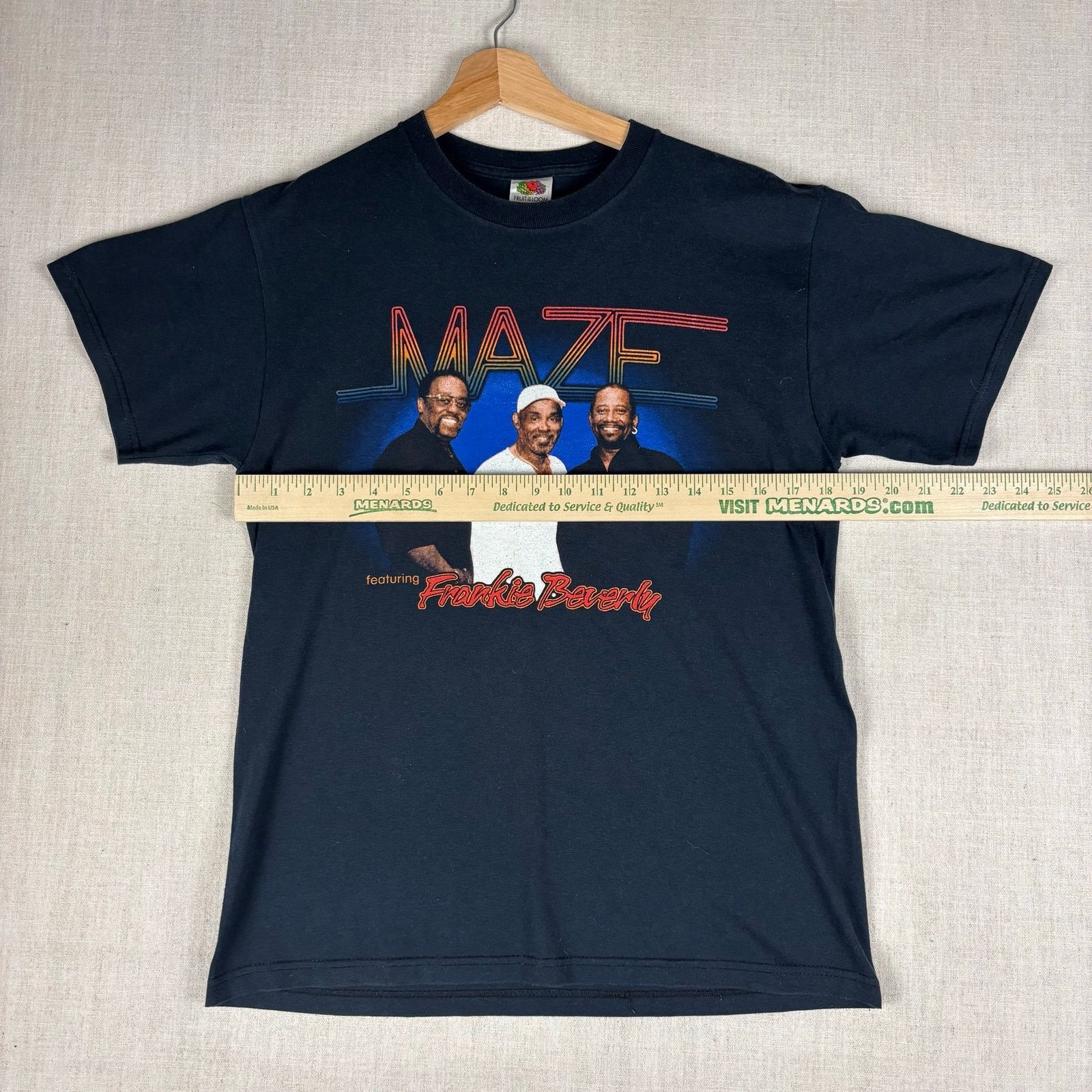 Fruit Of The Loom Maze Frankie Beverly We Are One Y2K Medium Band Tee Size US M / EU 48-50 / 2 - 6 Thumbnail