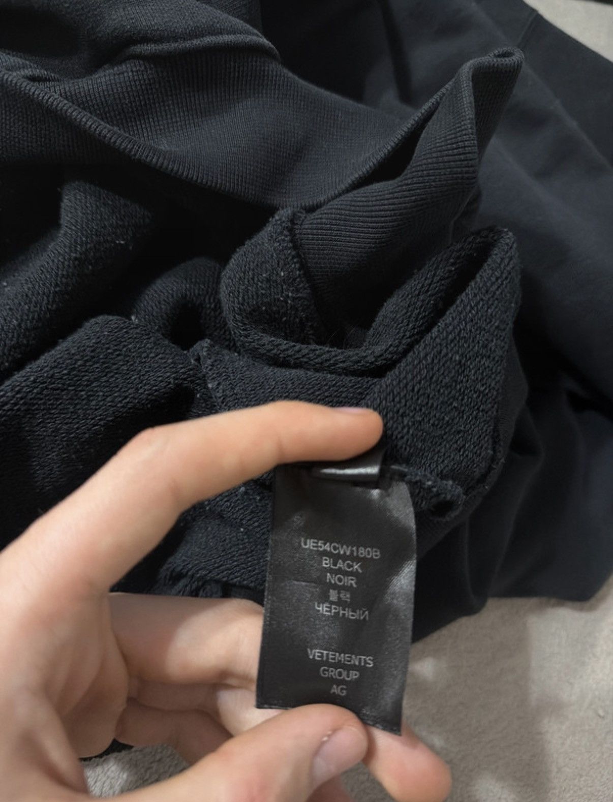 Vetements vetements sweatshirt Size US XL / EU 56 / 4 - 8 Thumbnail
