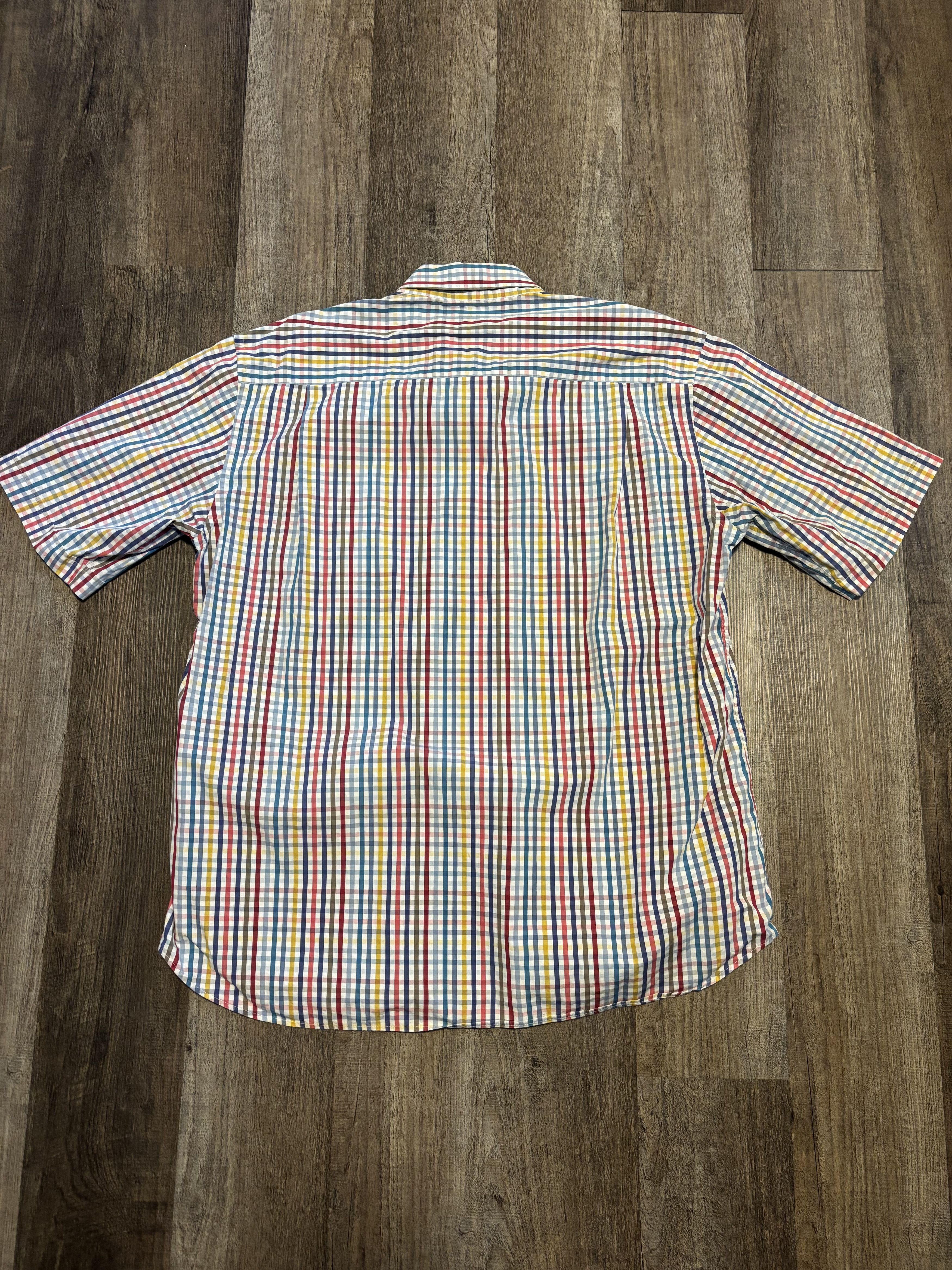 Paul & Shark Paul & Shark Plaid Short Sleeve Button Up Shirt Size US L / EU 52-54 / 3 - 3 Thumbnail