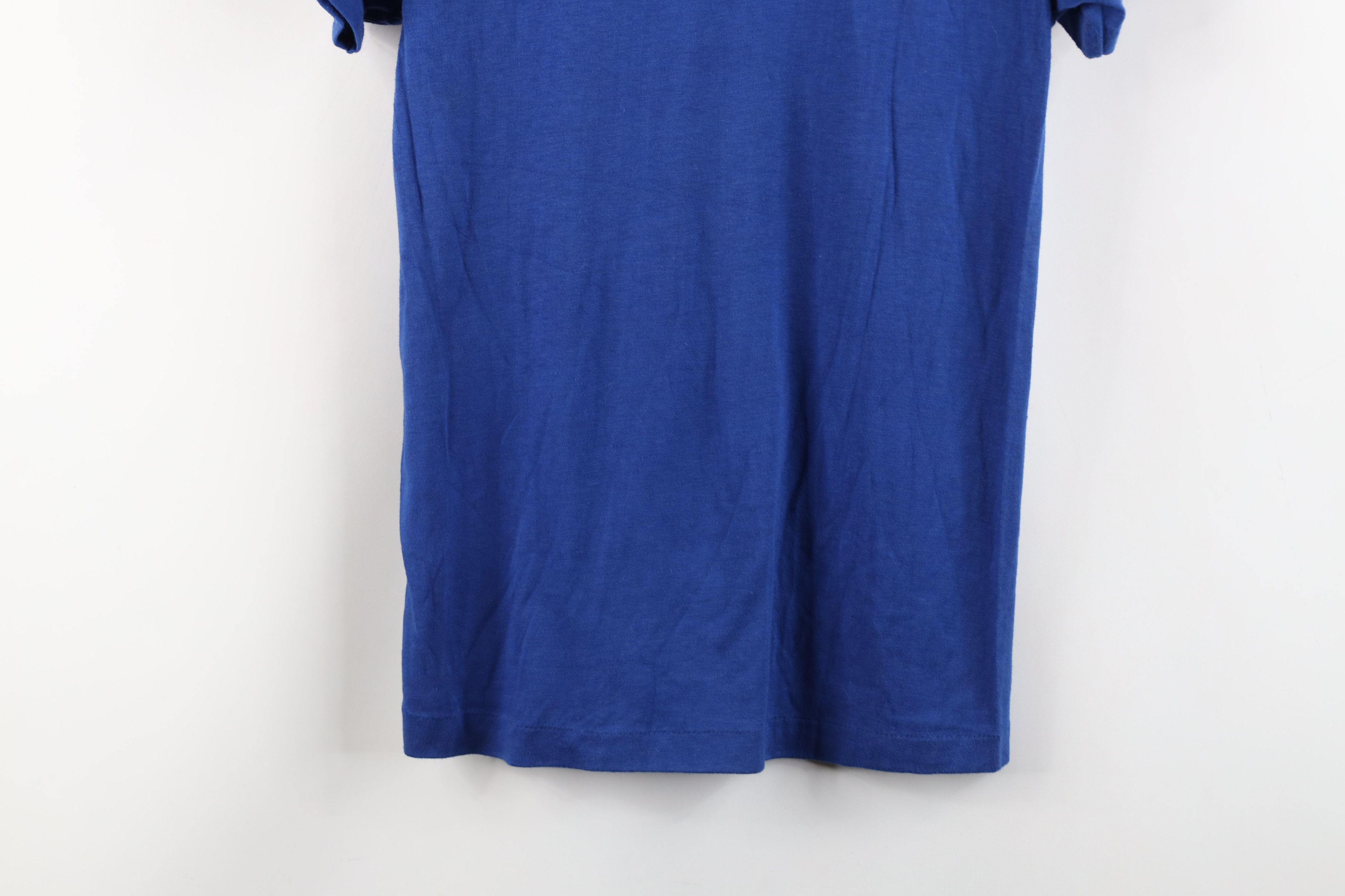 Vintage Vintage 80s Pan Am Airlines Data Systems T-Shirt Blue USA Size S / US 4 / IT 40 - 11 Thumbnail
