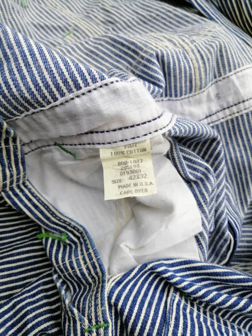 Oshkosh OshKosh Hickory Denim Overalls Jumpsuits Size US 42 / EU 58 - 5 Thumbnail