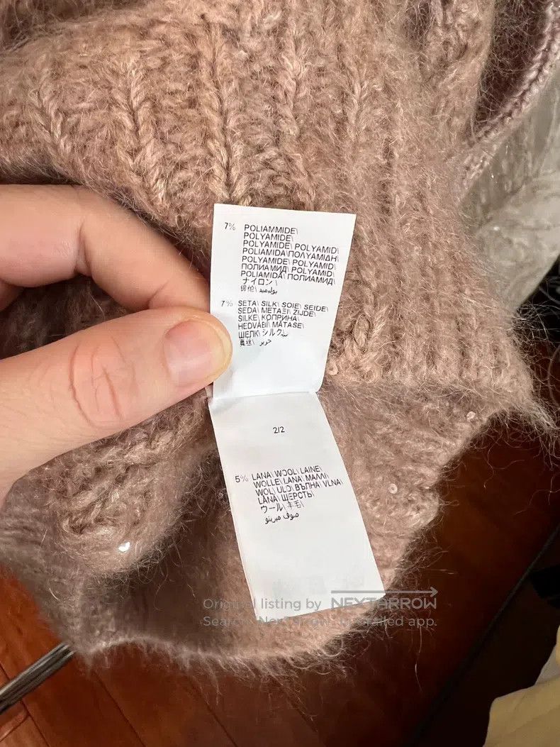 Brunello Cucinelli Brunello Cucinelli Sequin Mohair Sweater Size M / US 6-8 / IT 42-44 - 6 Thumbnail