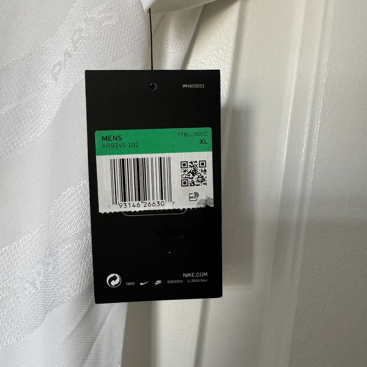 Nike Paris Saint-Germain 2019-2020 Authentic third kit Sz. XL Size US XL / EU 56 / 4 - 4 Thumbnail