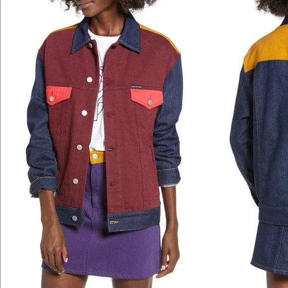 Calvin Klein Ukulele Patch Denim Jacket