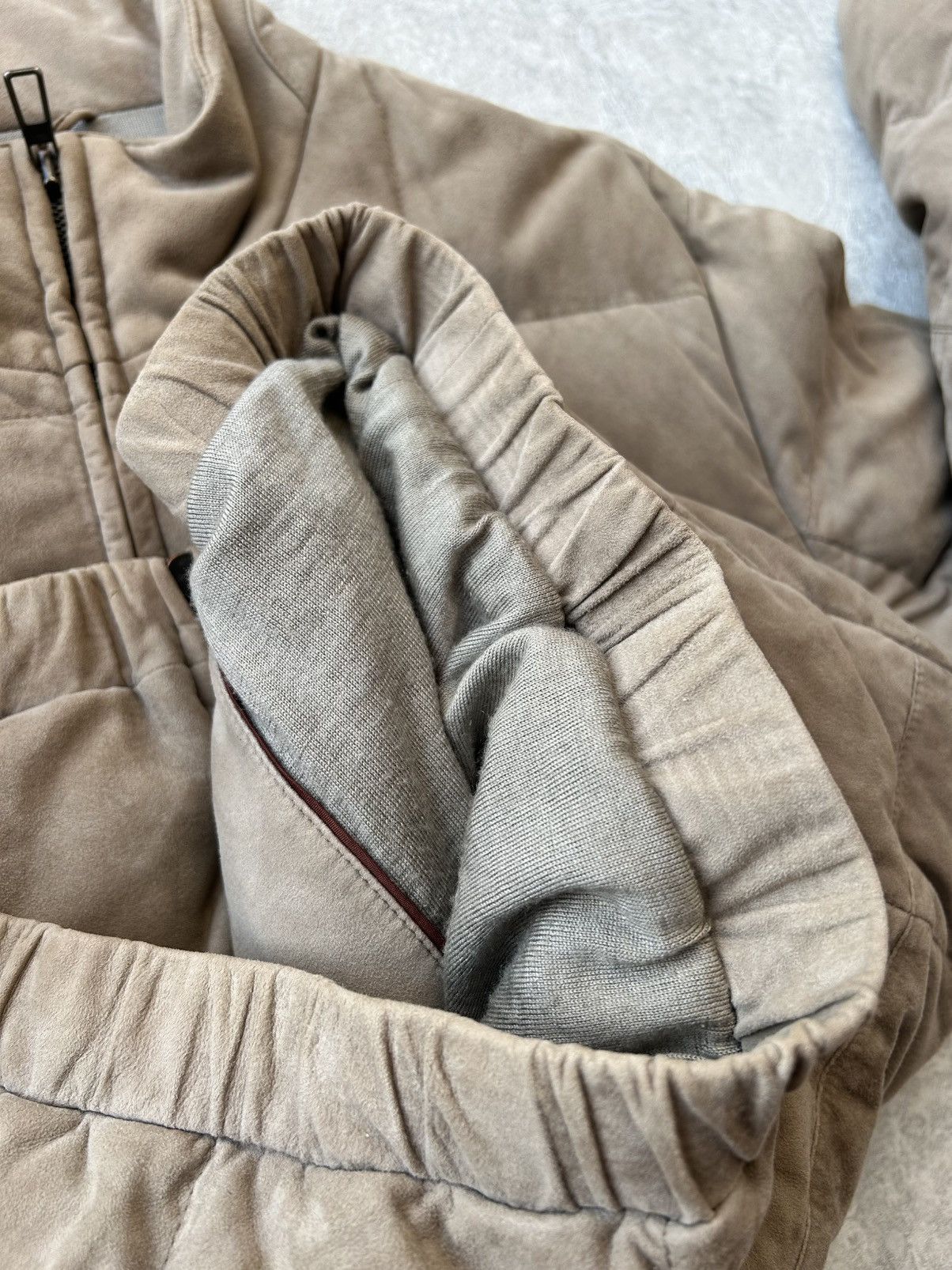 Loro Piana $5950 Loro Piana Goose Down Kidskin Jacket Size US L / EU 52-54 / 3 - 13 Thumbnail