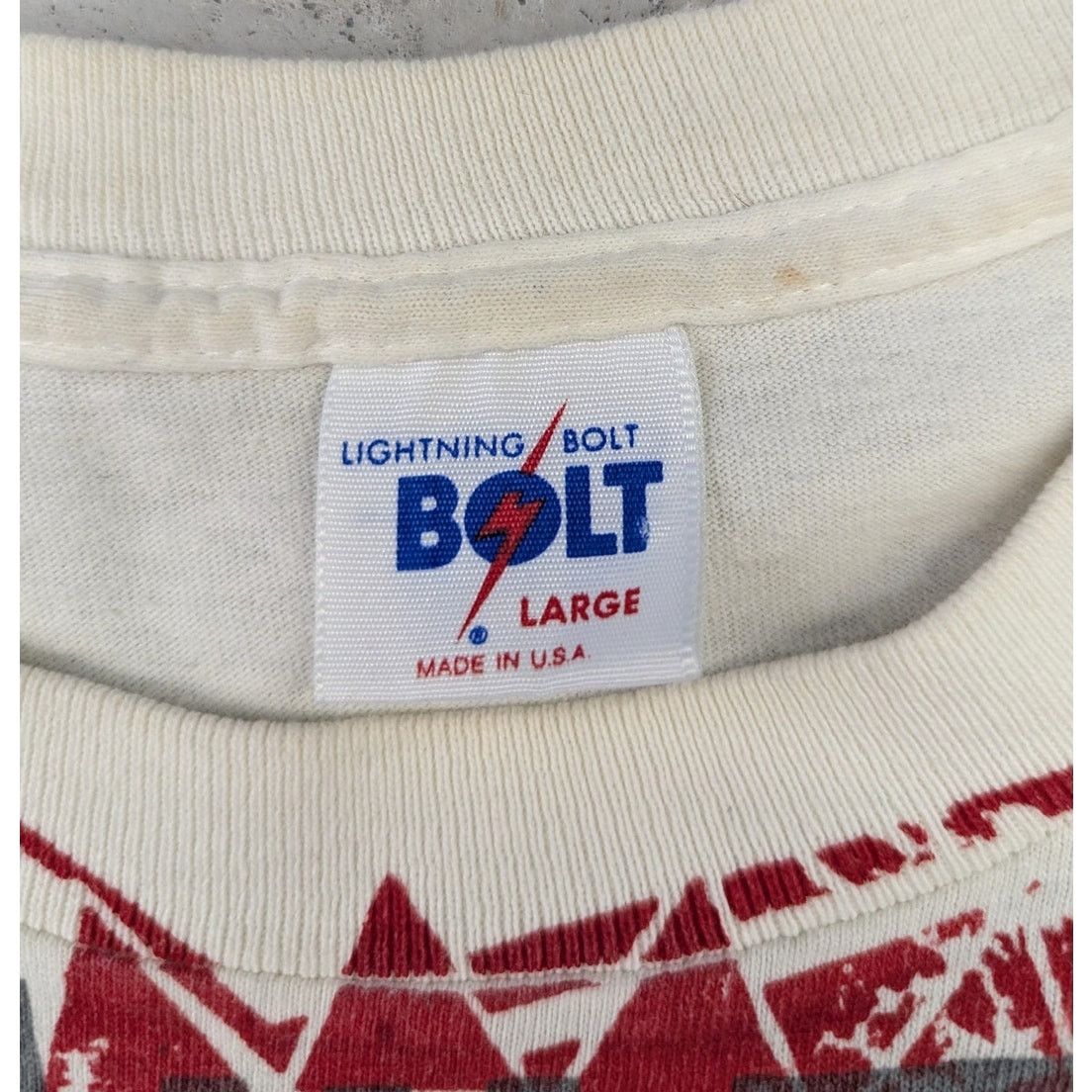 Shorty's Skateboards × Vintage Vintage Bolt Skate Company AOP Made in USA t-shirt Size US L / EU 52-54 / 3 - 3 Thumbnail