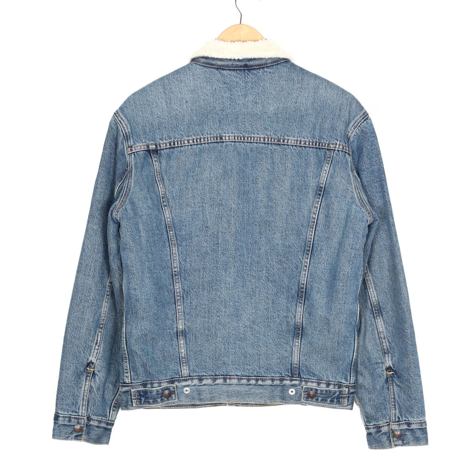 Levi's Levi’S Premium Big E Sherpa Lined Trucker Denim Jacket Men Size S MJ6087 Size US S / EU 44-46 / 1 - 3 Thumbnail