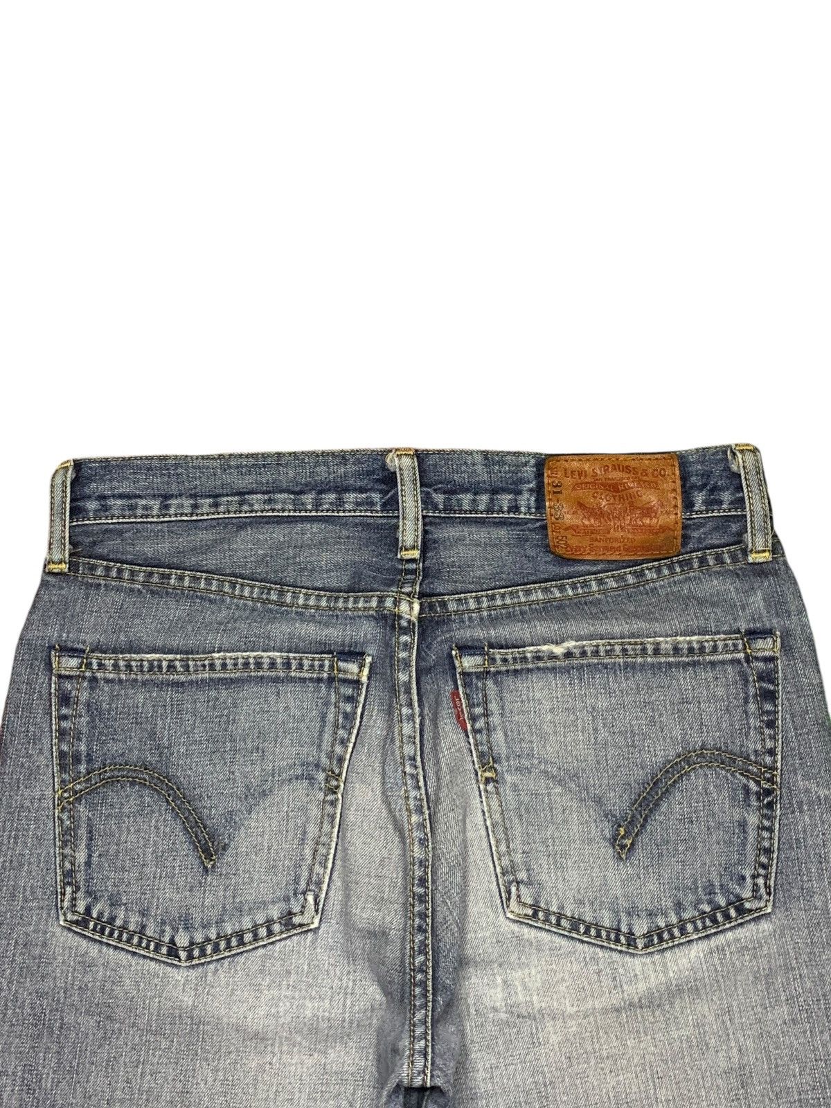 Levi's × Levi's Vintage Clothing Vintage 90s Levis 502 Faded Wash Distressed Baggy Jeans Size US 30 / EU 46 - 8 Thumbnail