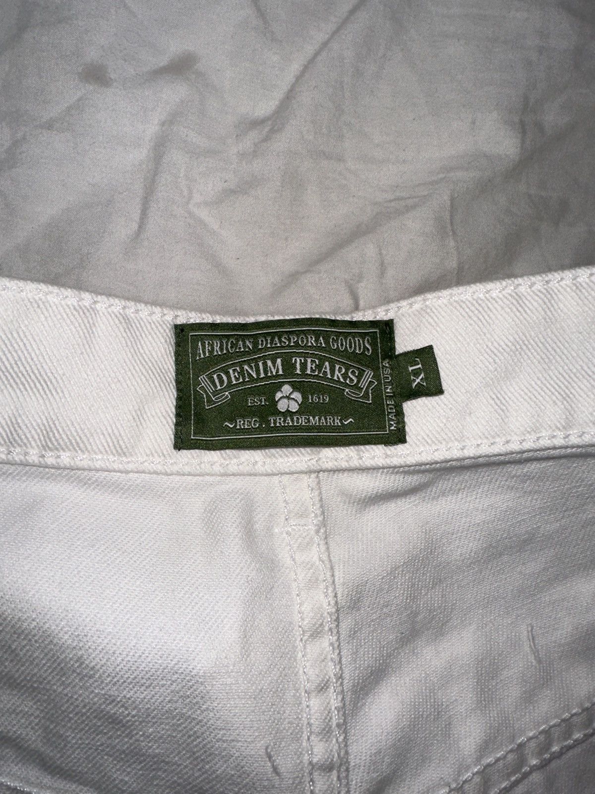 DENIM TEARS Denim Tears The Cotton Wreath Jean Short Size US 36 / EU 52 - 11 Thumbnail