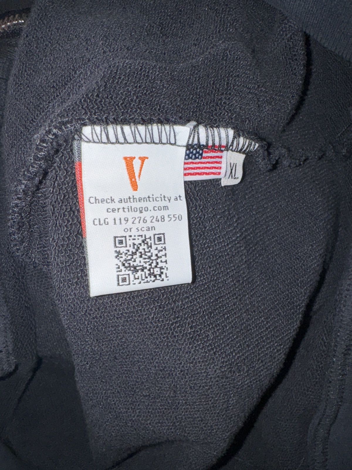 Vlone Vlone Flag Zip Up Hoodie Size US XL / EU 56 / 4 - 10 Thumbnail