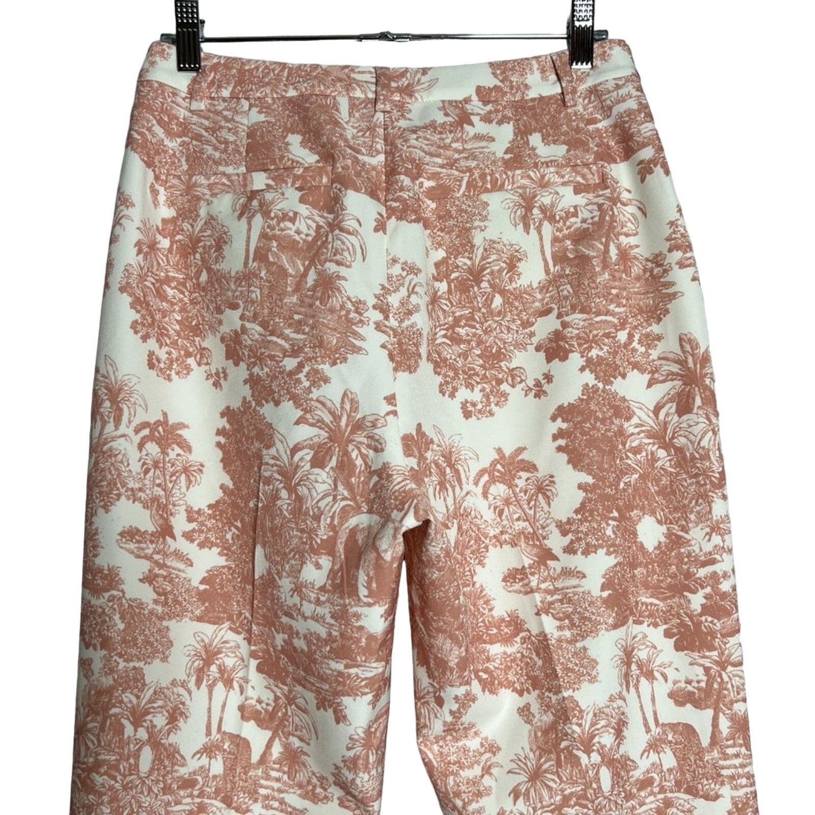L'AGENCE L'Agence Ludivine Rose Floral Trouser Size 4 Cropped Size 27" / US 4 / IT 40 - 10 Thumbnail