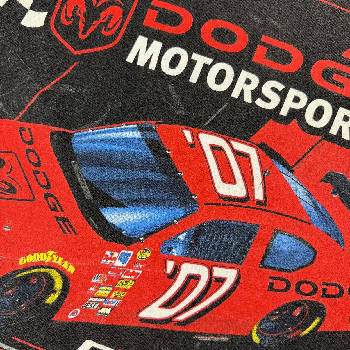 NASCAR Vintage Faded NASCAR x Dodge Motorsports Avenger T-shirt Size US XL / EU 56 / 4 - 7 Thumbnail