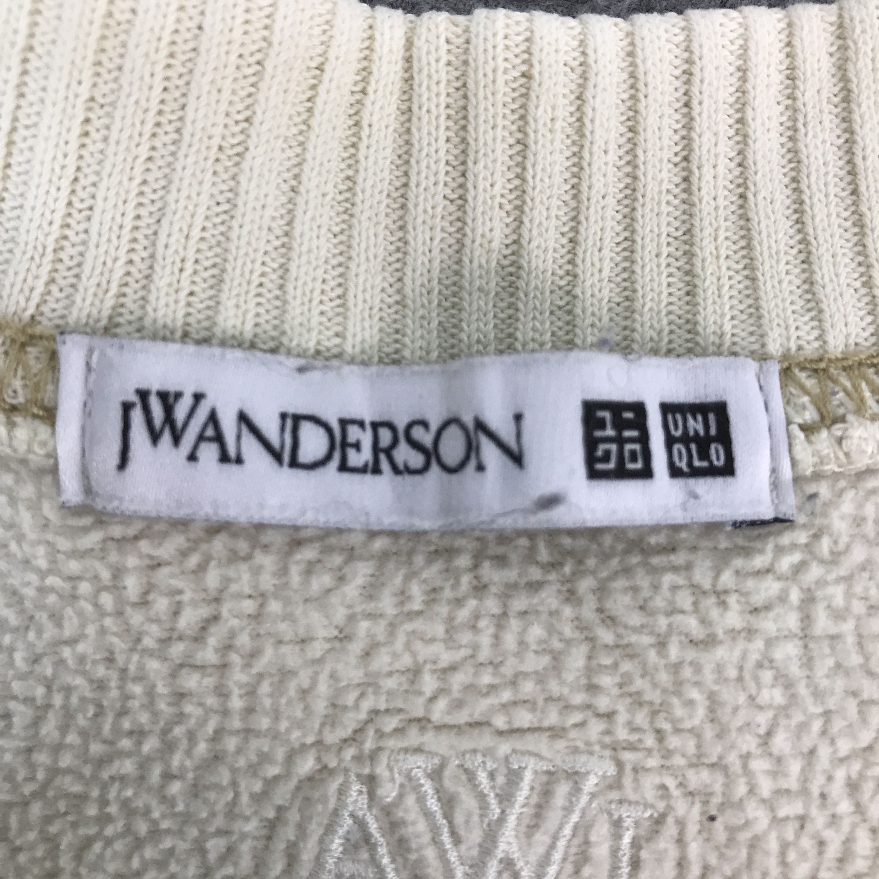 JW Anderson × Uniqlo JW ANDERSON X UNIQLO FLEECE SWEATSHIRT K65B4 Size US L / EU 52-54 / 3 - 9 Thumbnail