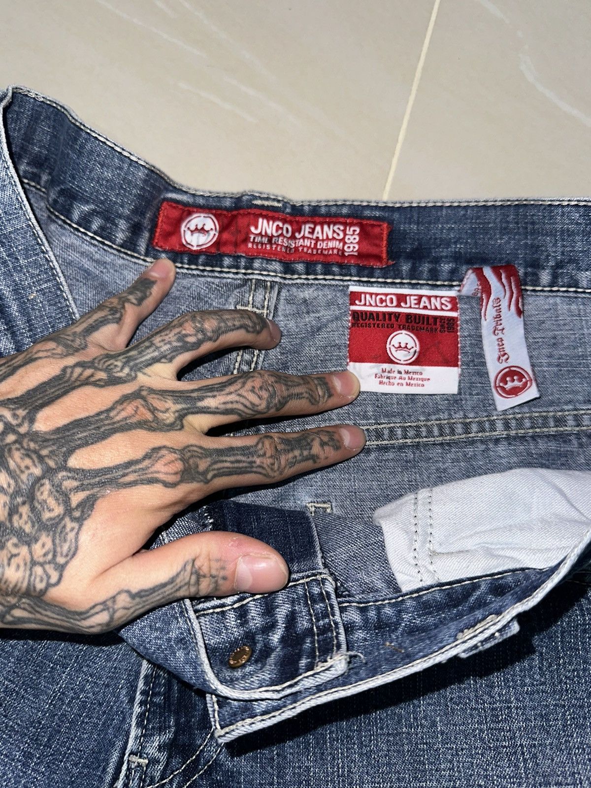 JNCO × Vintage JNCO big logo jean Size US 34 / EU 50 - 5 Thumbnail