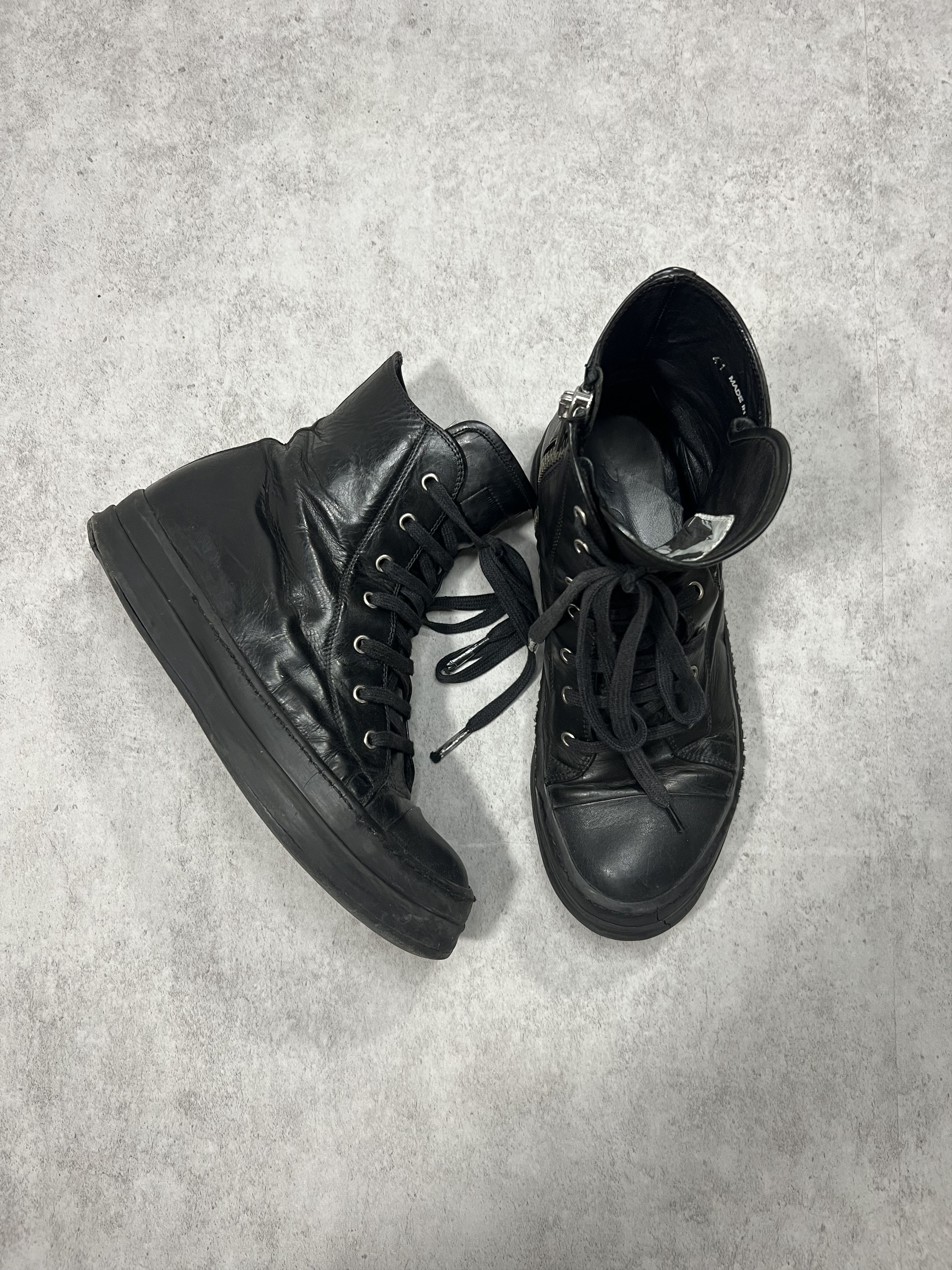 09aw crust期 rick owens Rick Owens FW09 Crust Dunks - Ākaibu Store