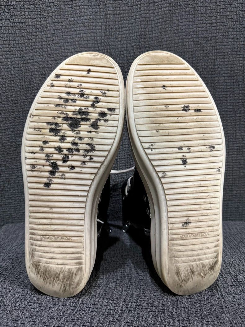 Rick Owens Rick Owens Classic Black and White Coated Big Converse sho Size US 9 / EU 42 - 7 Thumbnail