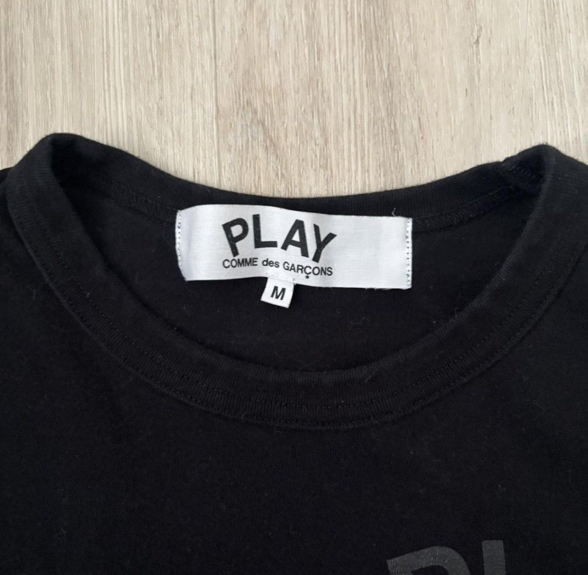 Comme des Garcons PLAY Comme Des Garcons Three Black Hearts Size US M / EU 48-50 / 2 - 3 Thumbnail