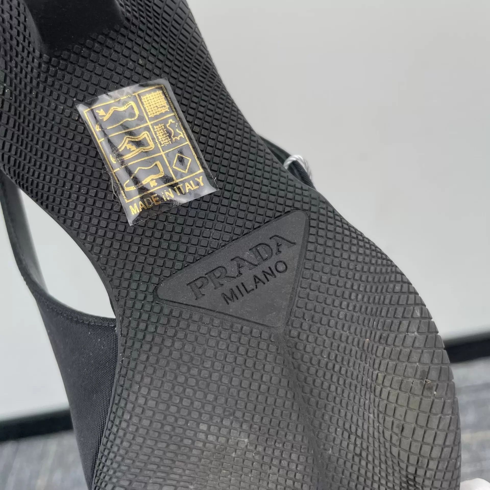 Prada Prada Women's Black High Heels Size 35 Size US 4.5 / IT 34.5 - 9 Thumbnail