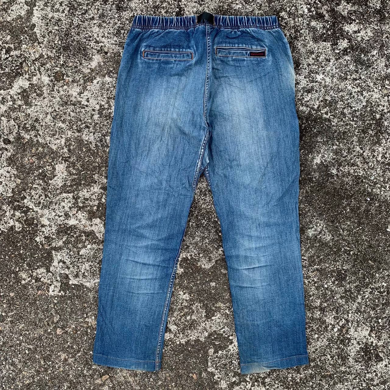 Gramicci Women Gramicci Jeans Blue Wash Denim Streetwear Size 32" / US 10 / IT 46 - 2 Thumbnail