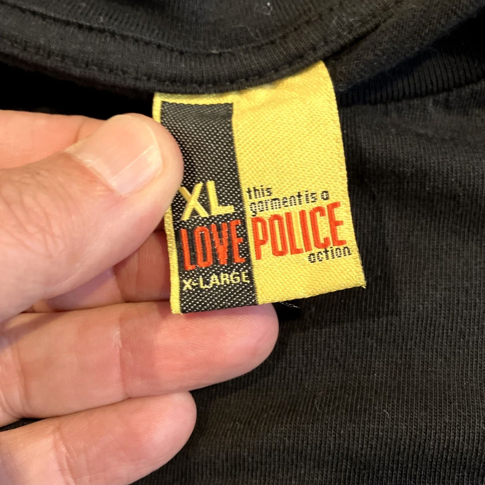 Vintage RARE Shirt - Love Police - THE CURE - 4 TOUR - 2007 / 2008 LOCAL CREW- (Length 200 characters) Size US XL / EU 56 / 4 - 3 Thumbnail