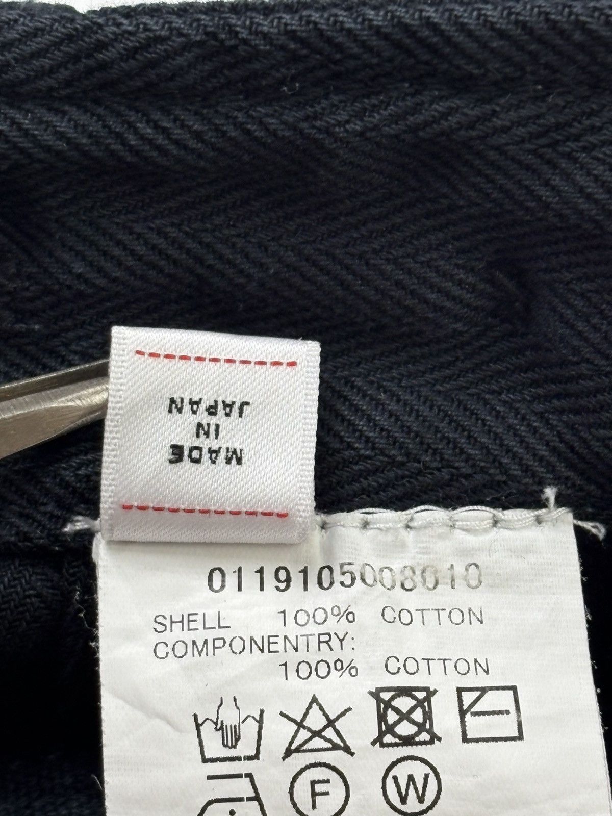 Visvim S/S19 Visvim Cropped Herringbone Drill Mil Pants Size US 30 / EU 46 - 9 Thumbnail