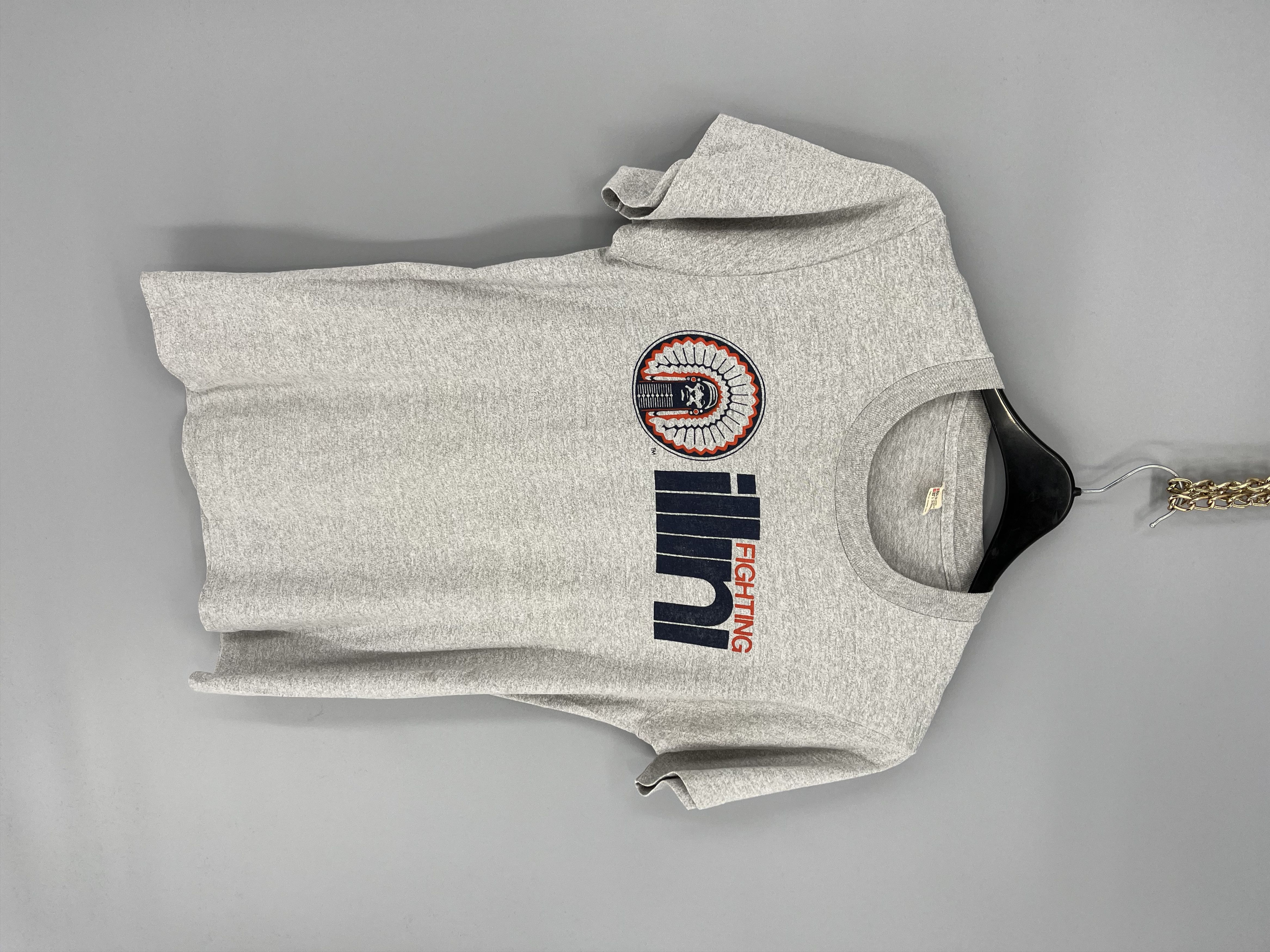 Vintage Vintage 90s University Of Illinois Fighting Illini Chief Size US M / EU 48-50 / 2 - 2 Thumbnail